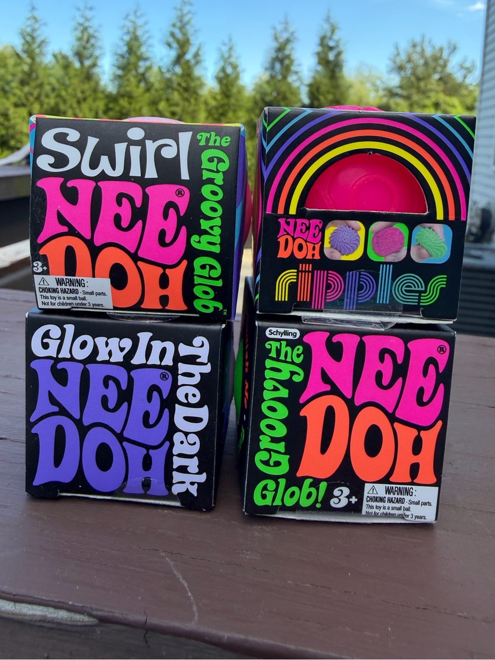 NeeDoh MINI fun pack -Set of 4